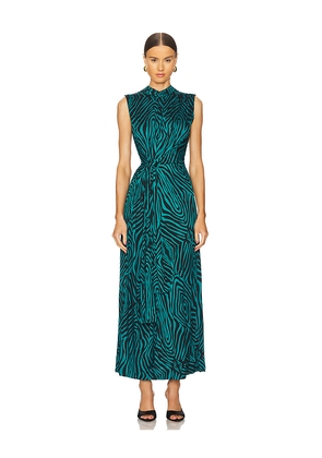 Diane von Furstenberg Geri Dress in Blue. Size S. Also in XS, M.