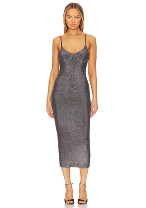 Bardot Saoirse Midi Dress in Black. Size 8. Also in 10.