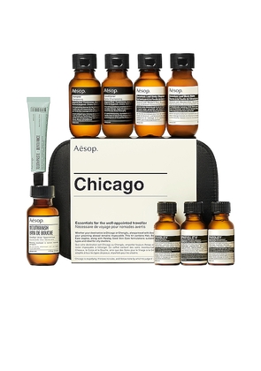 Aesop Chicago Travel Kit in Beauty: NA.