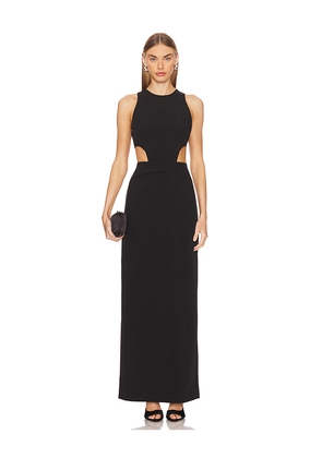 ET OCHS Naomi Halter Cut Out Gown in Black. Size 6. Also in 4.