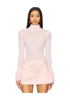 AFRM Helena Top in Pink. Size 2X. Also in M.