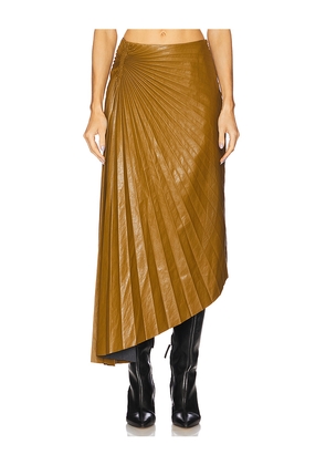 A.L.C. Tracy Skirt in Tan,Brown. Size 4. Also in 0.