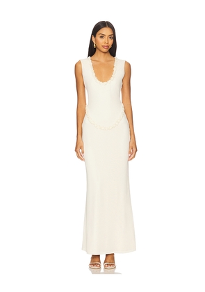 Amelie Teje Miro Maxi Dress in Yellow. Size XS. Also in L.