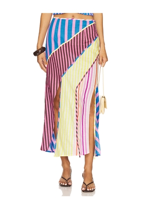 CeliaB Souci Skirt in Blue,Pink. Size S. Also in L.