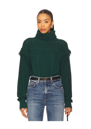 Cleobella Haven Sweater in Green. Size XS. Also in S, M.
