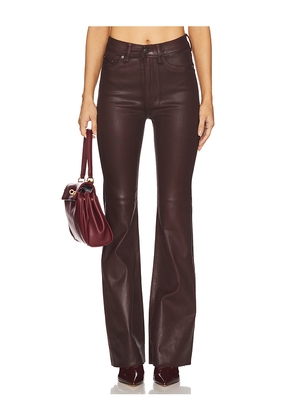 DL1961 Bridget High Rise Bootcut Instasculptâ¢ Jeans in Red. Size 28. Also in 33.