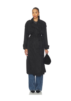 ALLSAINTS Linnie Trenchcoat in Black. Size M. Also in L.