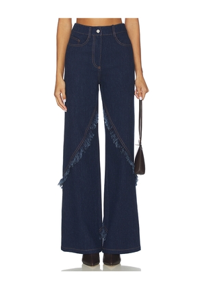 Alexis Braxten Straight Leg in Blue. Size M. Also in L.