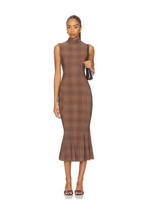 ASTR the Label Leigha Dress in Brown. Size XS. Also in S, M.