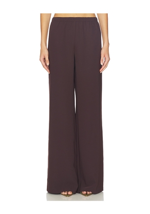 Amanda Uprichard Mariko Pants in Brown. Size S. Also in XS, M.
