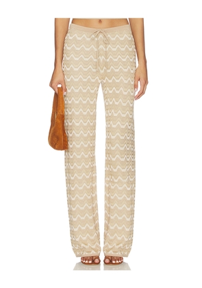 DEVON WINDSOR x REVOLVE Flora Pant in Tan. Size S. Also in L, XL.