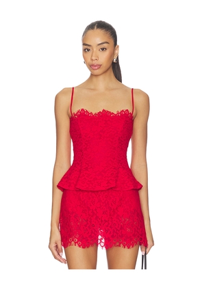 AFRM Ari Top in Red. Size S. Also in XS, M.