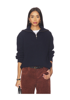 ANINE BING Sammy Sweater in Navy. Size S. Also in M.