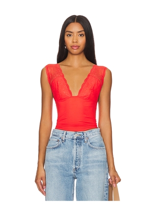 Free People x Intimately FP x REVOLVE Power Play Cami in Red. Size XL. Also in L.