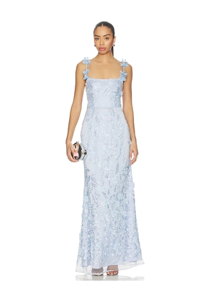 ELLIATT Rina Gown in Baby Blue. Size XS. Also in XL.