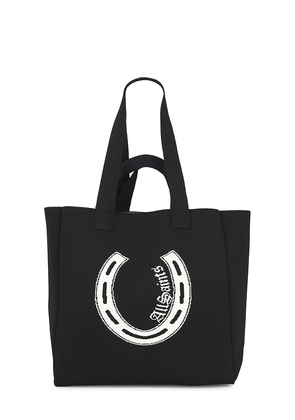 ALLSAINTS Izzy Horseshoe Tote in Black.