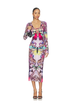 AFRM Cambria Dress in Purple. Size S. Also in XXS, XS, M, L, XL, XXL, 1X, 2X.