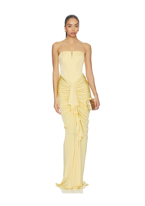 ET OCHS Selena Gown in Yellow. Size 0. Also in 2, 4, 8, 10.
