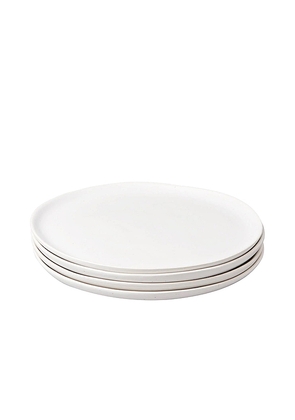 Fable The Dinner Plates Set of 4 in White.