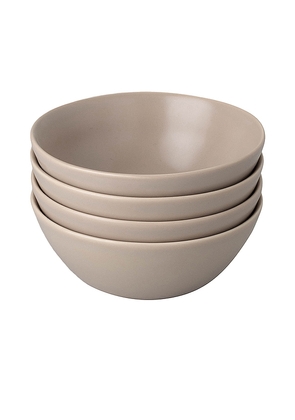 Fable The Breakfast Bowls Set of 4 in Taupe.