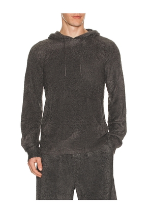 Barefoot Dreams CozyChic Lite Pullover Hoodie in Grey. Size S. Also in M, L, XL/1X.