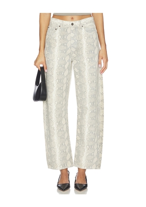 Citizens of Humanity Miro Long Relaxed Jean in Grey. Size 34. Also in 24, 25, 26, 27, 28, 29, 30, 31, 32.