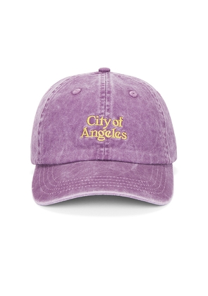 Corridor City Of Angeles Cap in Purple.