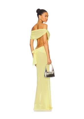 I.AM.GIA Khalo Maxi Dress in Lemon. Size XS. Also in S, XXS, M, L, XL.
