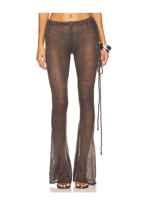 Jaded London Leila Knit Trouser in Grey. Size XS. Also in XL.