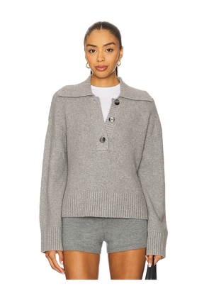 Free People Trading Up Polo in Grey. Size XS. Also in S.