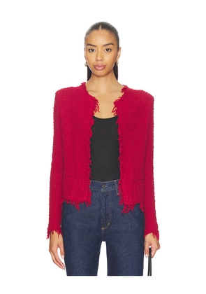 IRO Shavani Jacket in Red. Size 36. Also in 38, 40, 42, 34.