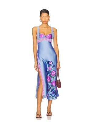 Free People Just Dreamy Maxi in Blue. Size XS. Also in L, XL.