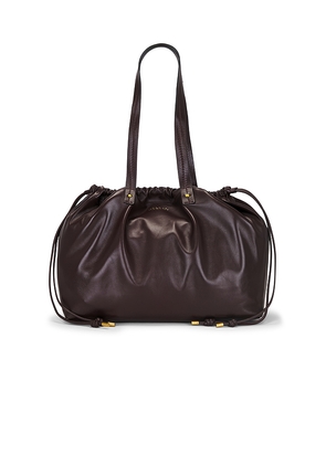 Isabel Marant Silven Bag in Burgundy.