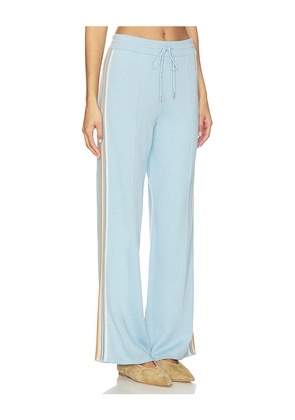 Guest In Residence Track Pant in Baby Blue. Size S. Also in XS, M, L.