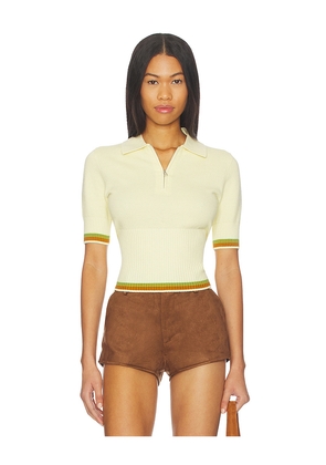 Guest In Residence Marcella Polo in Yellow. Size S. Also in XS, M, L.
