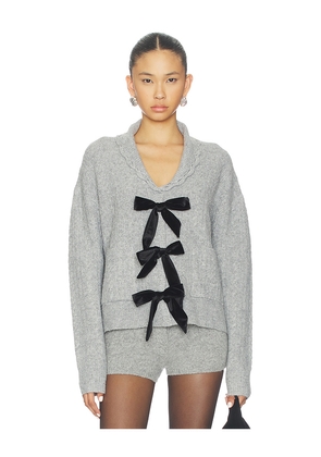 John & Jenn by Line Micah Cardigan in Grey. Size S. Also in XS, M, L, XL.