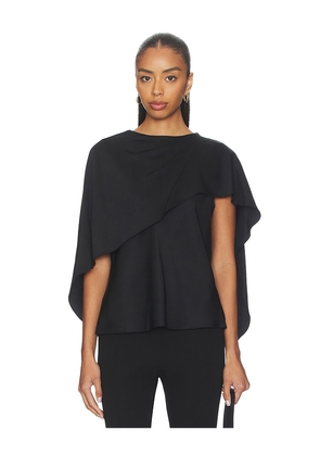 SIMKHAI Eliora Cape Top in Black. Size S. Also in XS.