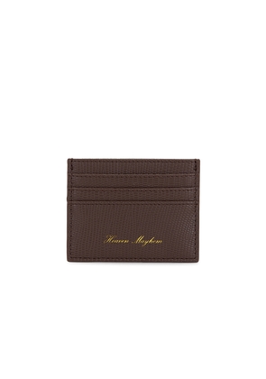 Heaven Mayhem Cardholder in Brown.