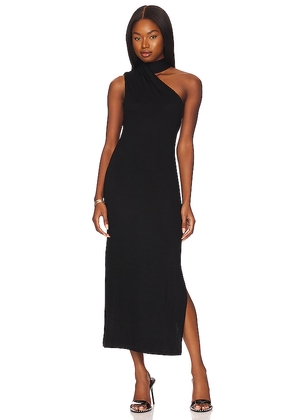 LNA Orla Midi Dress in Black. Size XS. Also in L.