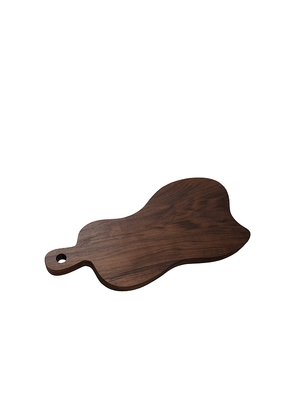 HueGah Home Nara Charcuterie Board in Brown.