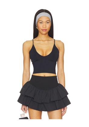 Free People Round Two Skinny Strap Tank in Black. Size XS/S. Also in M/L, L/XL.
