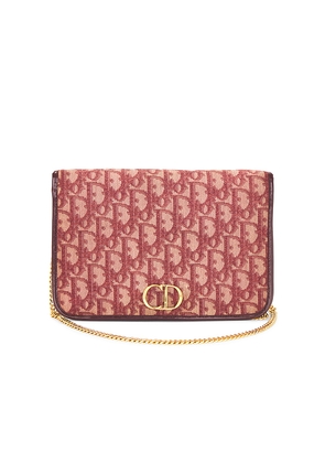FWRD Renew Dior Diorissimo Clutch in Red.