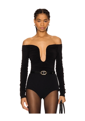 Lovers and Friends Ari Bodysuit in Black. Size M. Also in S, XS.