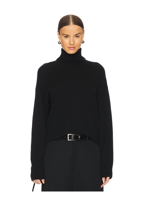 L'Academie by Marianna Ronny Turtleneck Sweater in Black. Size XL. Also in XS.