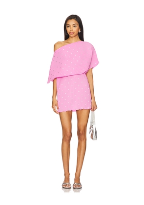 Never Fully Dressed Mini Tilly Dress in Pink. Size L. Also in S, M.