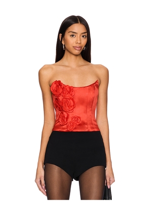 Lovers and Friends Selena Bustier in Red. Size XS. Also in S.