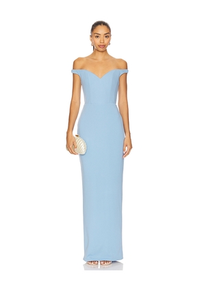 Katie May Reverie Gown in Blue. Size S. Also in XS.