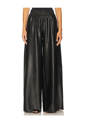 Norma Kamali Boyfriend Elephant Sweatpant in Black. Size XS. Also in S, M, L.