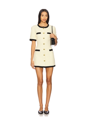 Maude Club Taylor Matelasse Dress in Lemon. Size S. Also in M, XL.