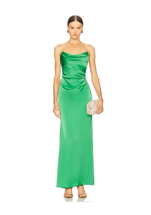 Katie May x REVOLVE Taylor Gown in Green. Size XS. Also in S.